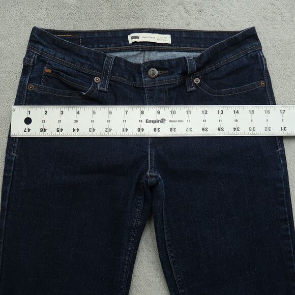 Levi's Jeans Women's Size 28 Low-Rise Demi Curve Bootcut Skinny 29.5" Inseam - Picture 9 of 16